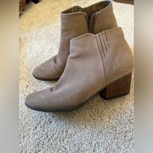 Blondo Suede Ankle Boots, Size 8